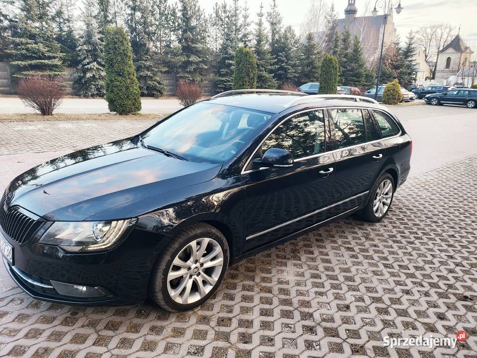 Skoda Superb 20 TDI 170 2013r Salon Polska światła LED Wolica