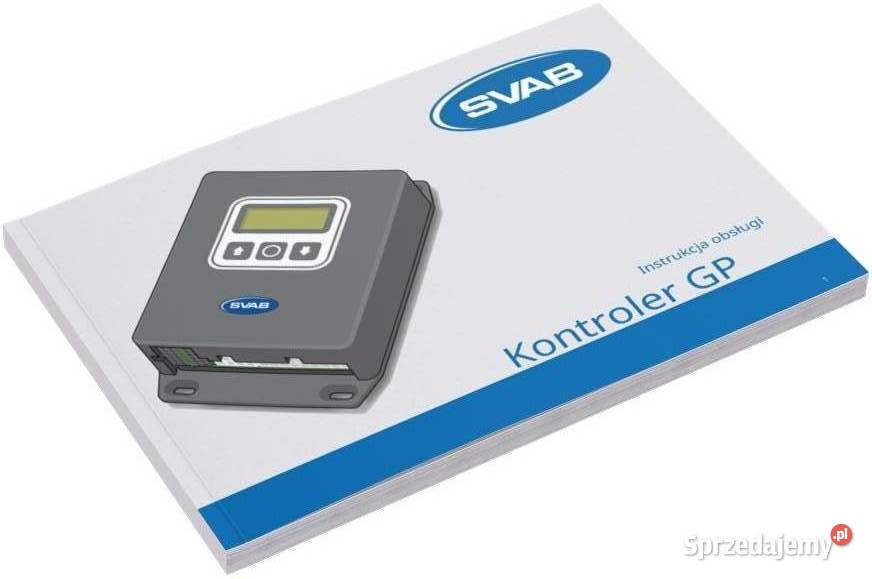 Instrukcja obsługi SVAB RT GP Controller j Szamotuły