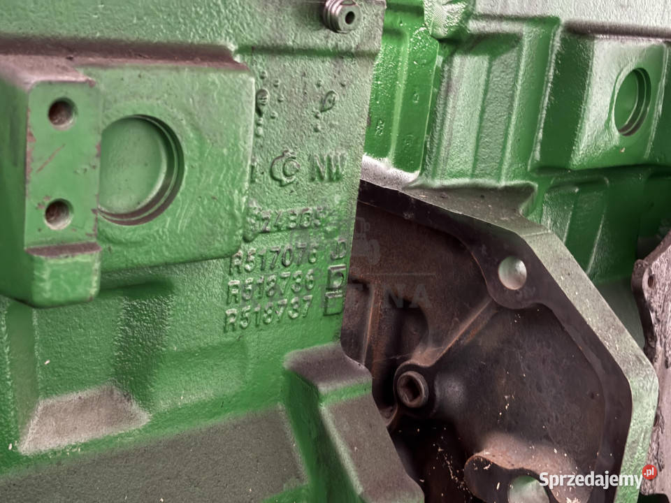 John Deere 6125 Silnik Blok CZĘŚCI R517076 Jastrzębniki