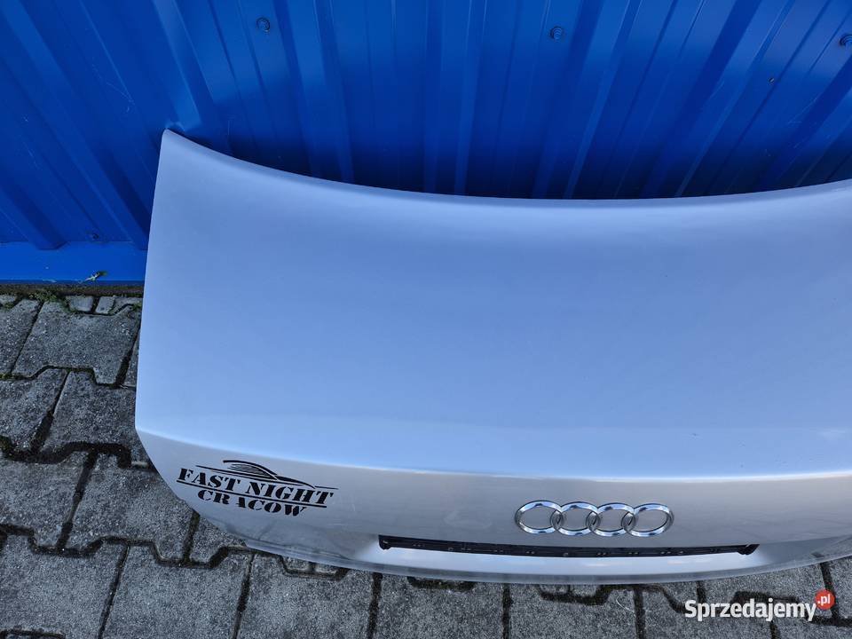 KLAPA BAGAŻNIKA AUDI A4 B6 SEDAN LY7W SREBRNA Działoszyce