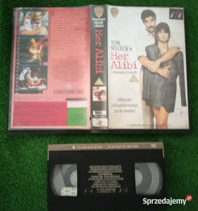 Kaseta VHS Jej alibi tytuł oryginalny Her Alibi Pozostałe podkarpackie Rzeszów