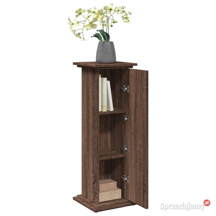 Piedestał ze schowkiem brązowy dąb 31x30x90 Warszawa