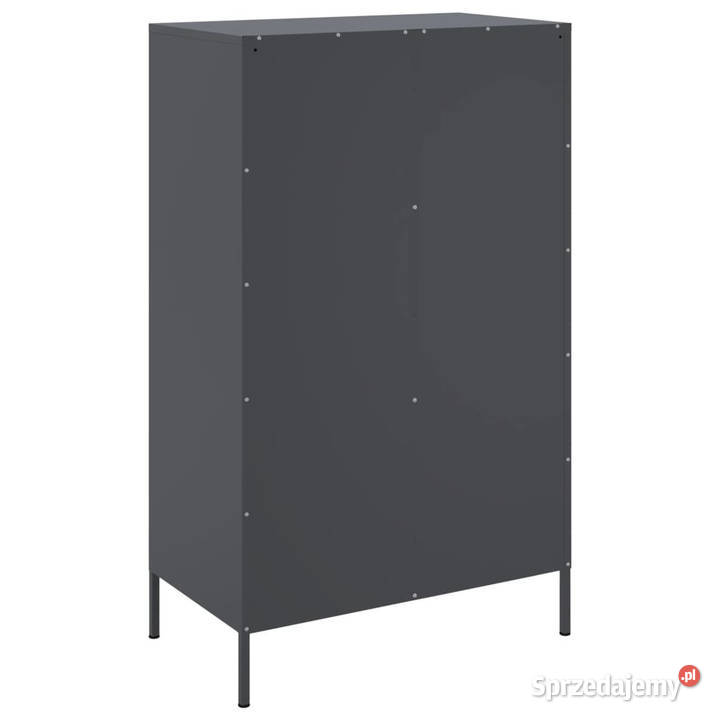 Szafka antracytowa 68x39x113 stal WM842966 Warszawa sprzedam