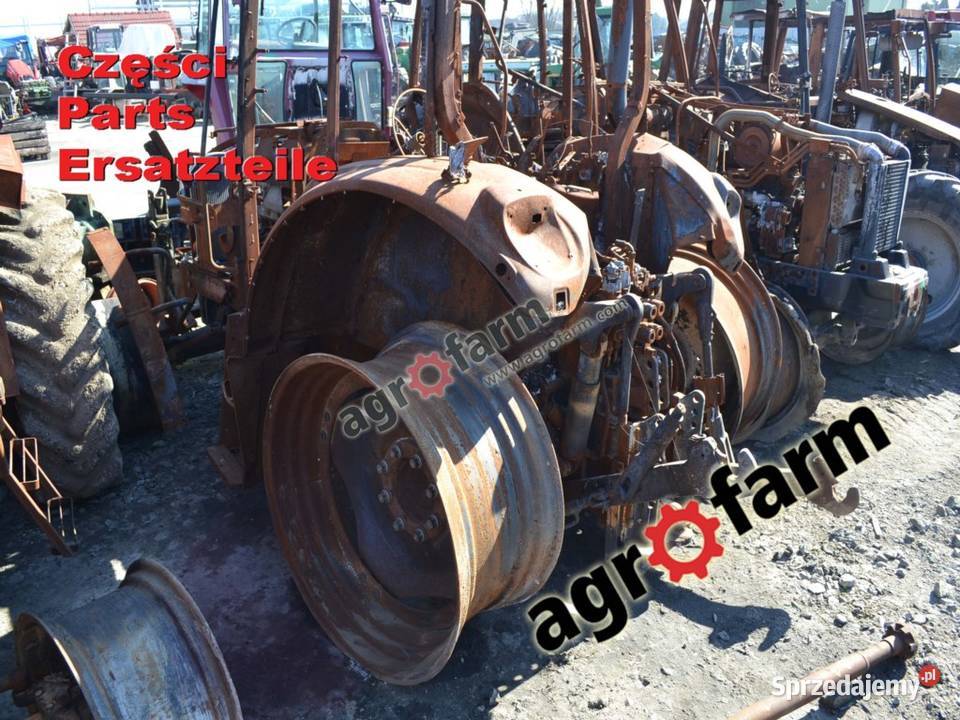 John Deere 6420 części silnik skrzynia biegów Byków