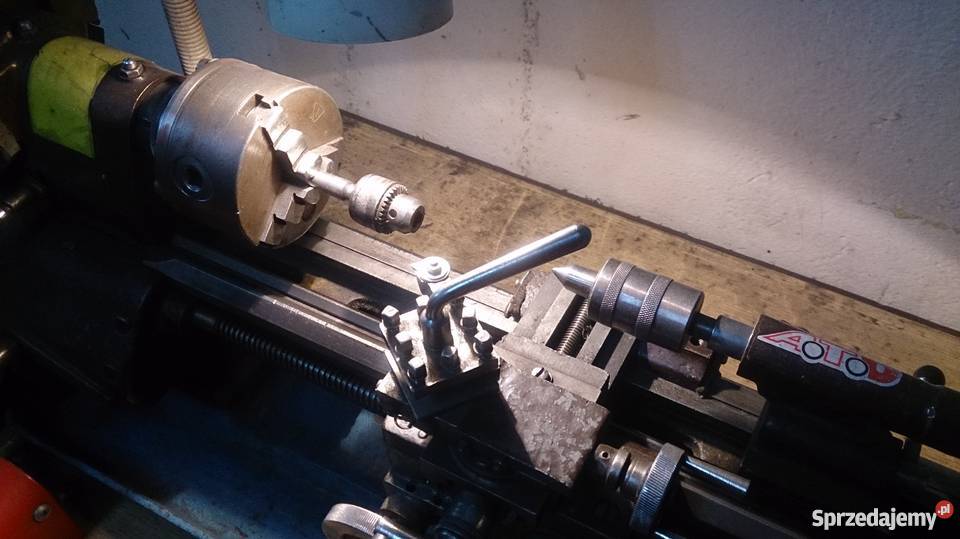 Tokarka TSA 16 Sprawna dużo osprzętu Produkcja Biznes i Przemysł Kostrzyn