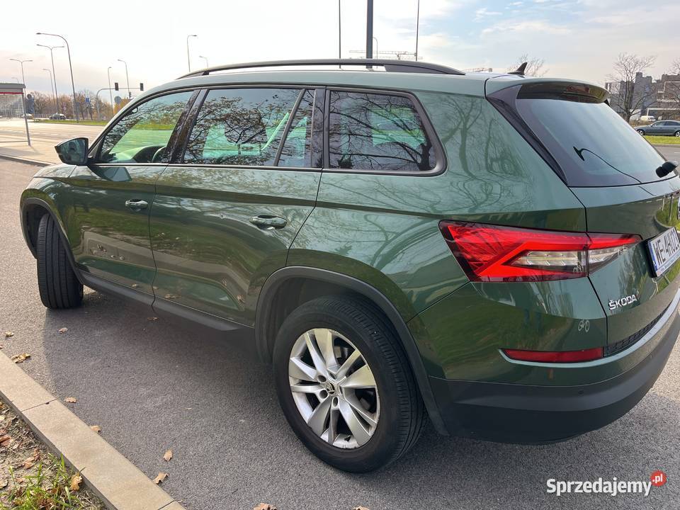 Skoda Kodiaq FV VAT23 4x4 190 salon polska aluminiowe felgi Warszawa sprzedam