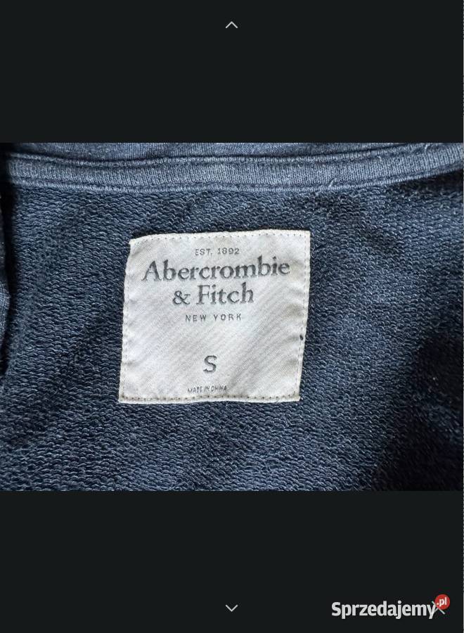 Bluza Abercrombie Fitch z kapturem zapinana r S Gdańsk sprzedam