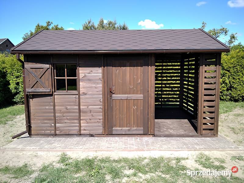 Drewutnia Mrozeb 3x45m domek gospodarczy Parzymiechy sprzedam