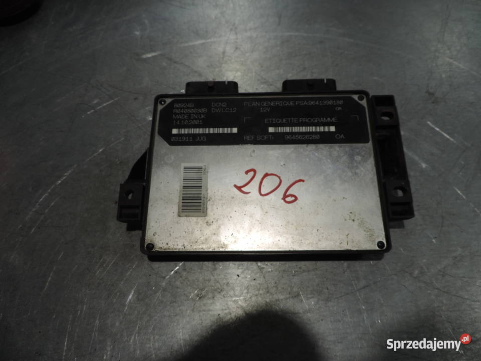 KOMPUTER SILNIKA PEUGEOT CITROEN 19 D 9641390180 Nowy Sącz