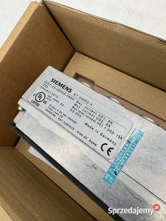 Siemens 6ES71432BH000AB0 ET200R2H Simatic DP Pozostałe mazowieckie Warszawa