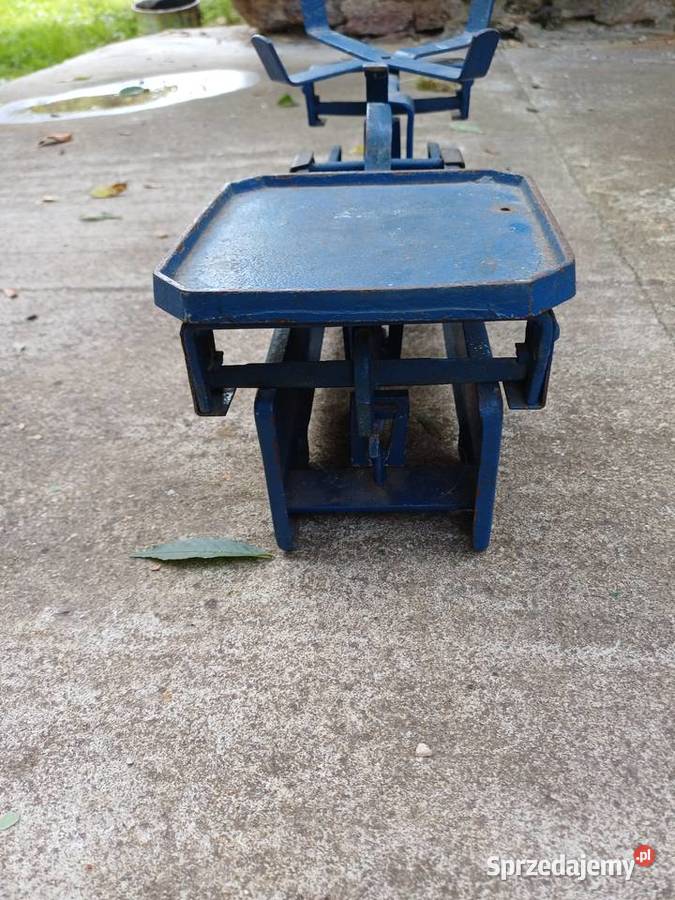 Stara szalkowa waga Pozostałe Lubań