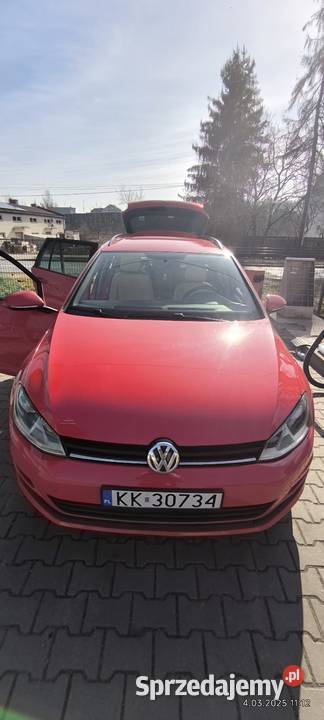 Volkswagen Golf variant 7 2016 18tsi 180 1798cm3 Kraków