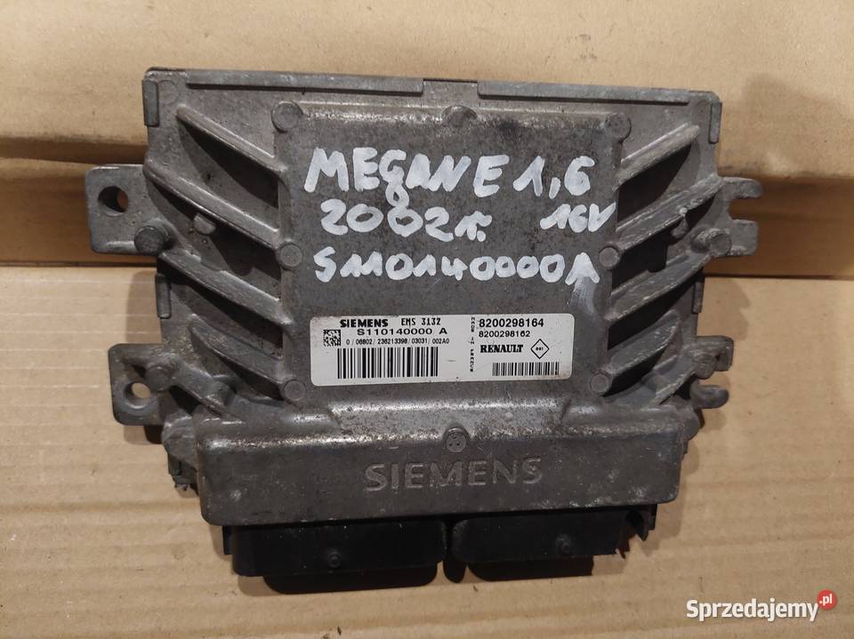 RENAULT MEGANE 16 komputer sterownik 8200298162 świętokrzyskie Kielce