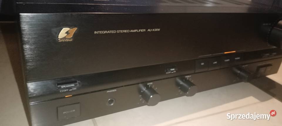 Sansui AUX201i wzmacniacz stereo Wzmacniacze i pokrewne Sędziszów