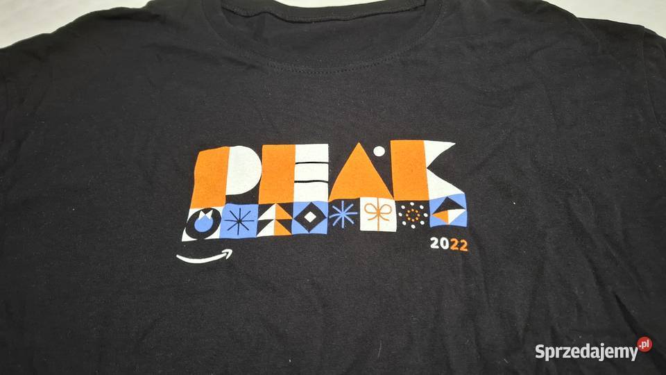 Koszulka krótki rękaw Tshirt czarna Amazon Peak śląskie Czeladź sprzedam