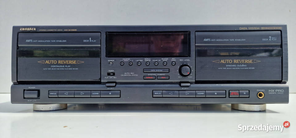 Magnetofon Aiwa ADWX828 Stereo Cassette Deck Magnetofony Międzychód