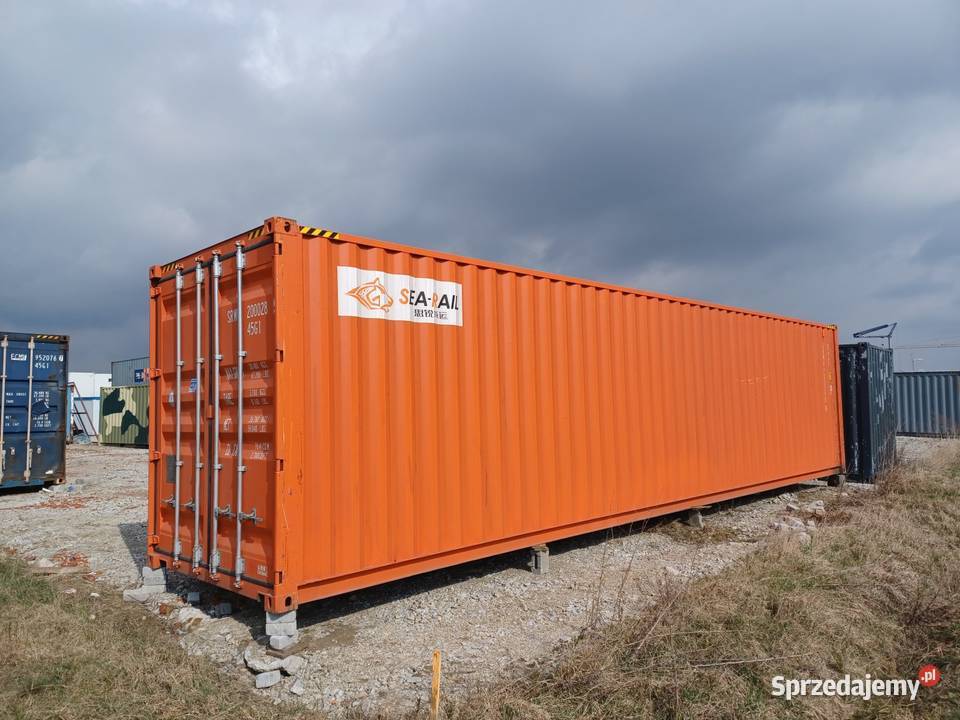 KONTENER MORSKI 40 HC ONE WAY dolnośląskie Wrocław