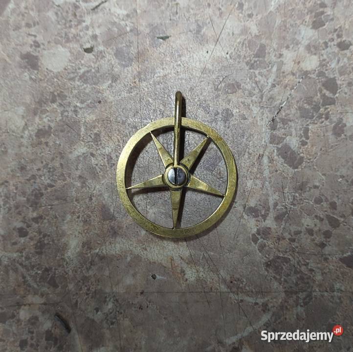 708 Bloczkek rolka 27mm starego zegara linkowy Tczew
