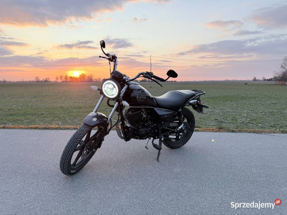 Motocykl Barton classic Wójtówka