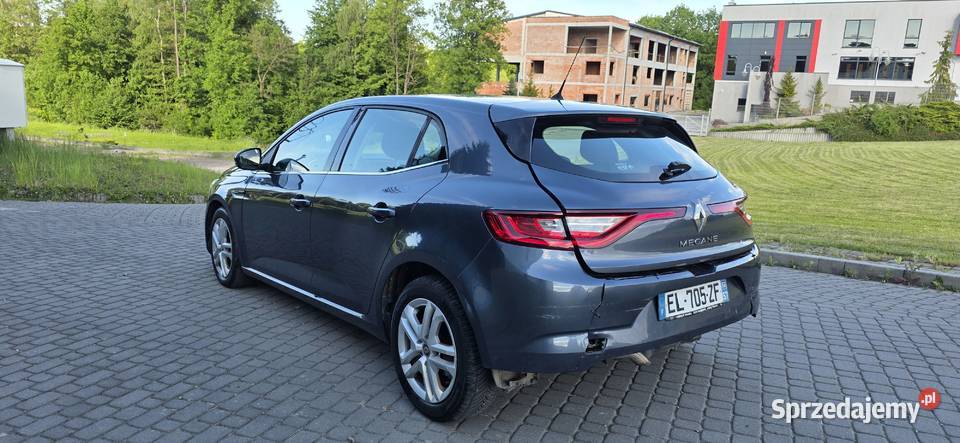 Renault Megane 15 dcilekko uszkodzony kurtyny powietrzne Wadowice