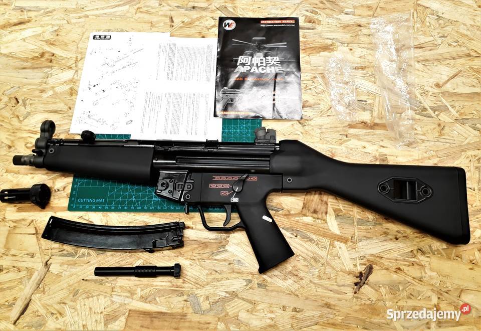 HK MP5 A1 APACHE WE Replika ASG pistoletu Sporty strzeleckie i myślistwo Wrocław