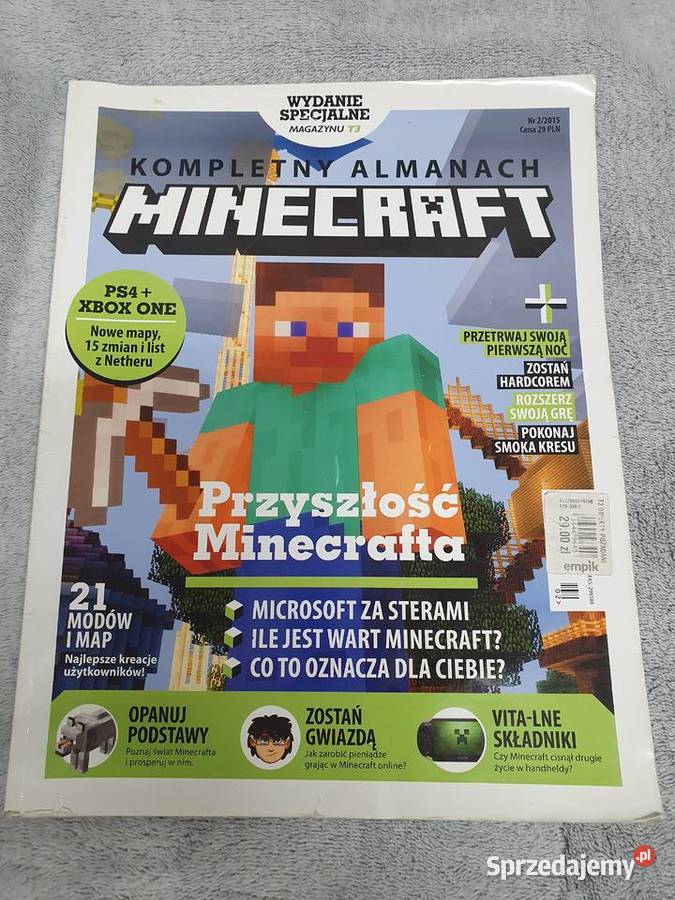 Kompletny Almanach Minecraft 22015 pomorskie Gdynia