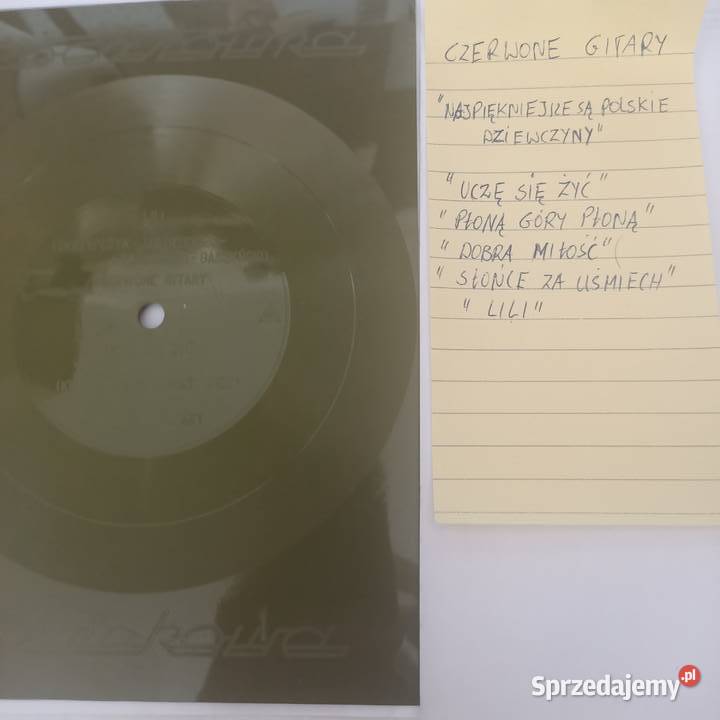 pocztówka dzwiękowa CZERWONE GITARY śląskie Rybnik