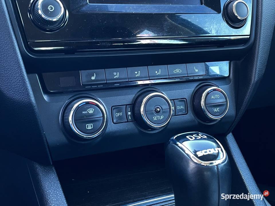 Skoda Octavia Scout 20 TDI 184 4x4 DSG wzorowy wspomaganie kierownicy Chodzież sprzedam