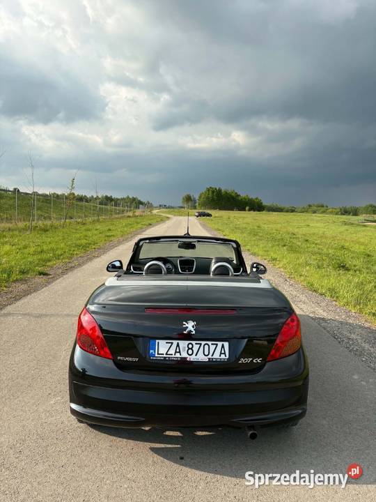 PEUGEOT 207 CC 2007r 16 Ben 150 CABRIO TWARDY