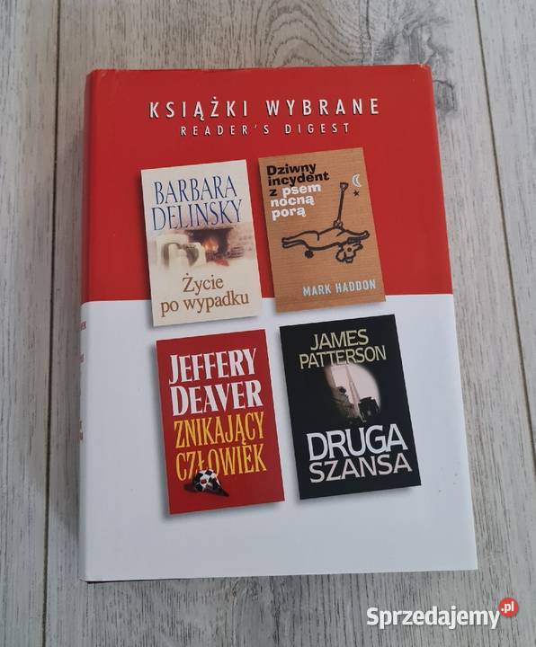 Książka zestaw Książki wybrane 4 tytuły