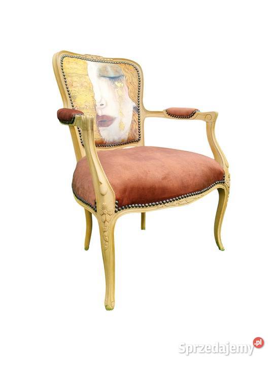 Fotel ludwikowski fotel dekoracyjny fotel do