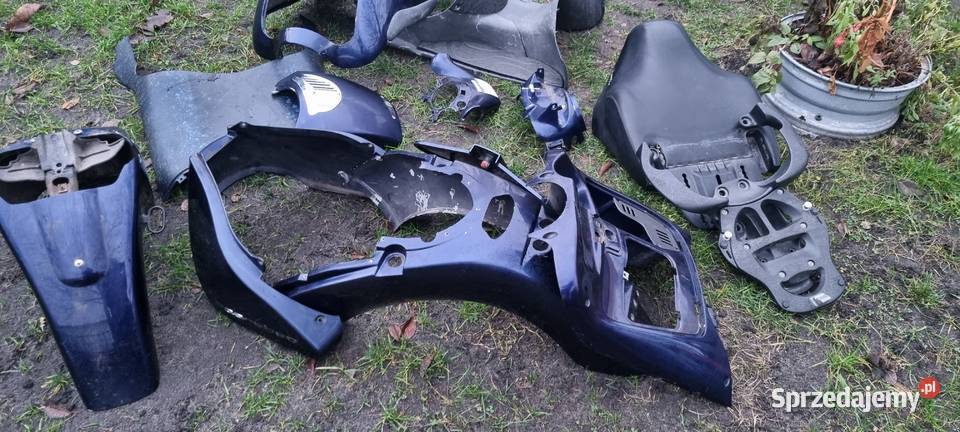 Aprilia scarabeo 125 rotax silnik plastiki Pabianice