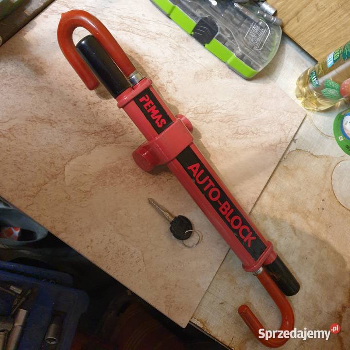 Blokada kierownicy PRL Pozostałe świętokrzyskie Ostrowiec Świętokrzyski