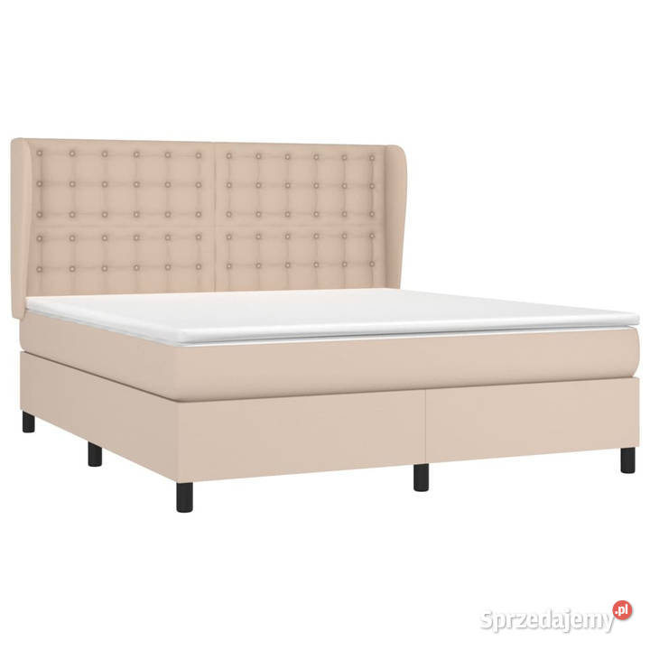 Łóżko kontynentalne z materacem cappuccino 128cm Warszawa