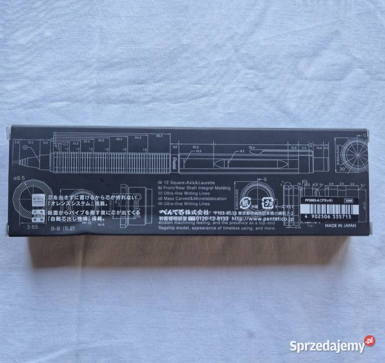 Ołówek automatyczny Pentel Orenz Nero 03 Brzesko