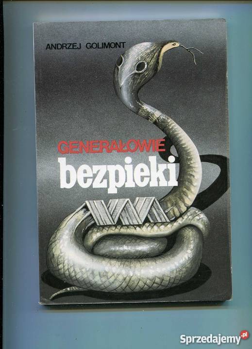 Generałowie bezpieki Rok wydania 1992 Szczecin sprzedam