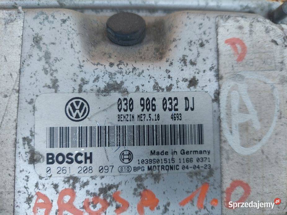 STEROWNIK SILNIKA KOMPUTER SEAT AROSA LIFT 10 osobowe Gliwice