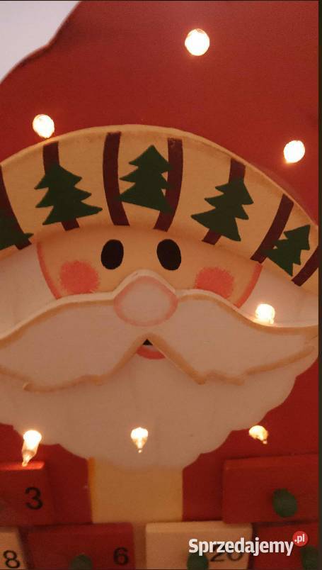 Drewniany kalendarz adwentowy Częstochowa