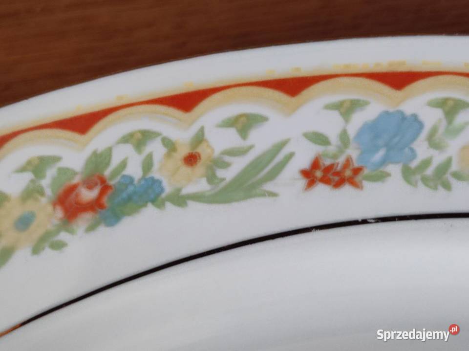 stara patera półmisek Karolina porcelanowy