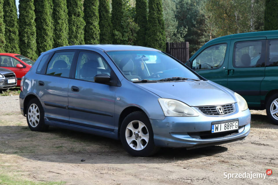 Honda Civic 2005r 14 Benzyna 5 Drzwi Klima Tanio Warszawa sprzedam