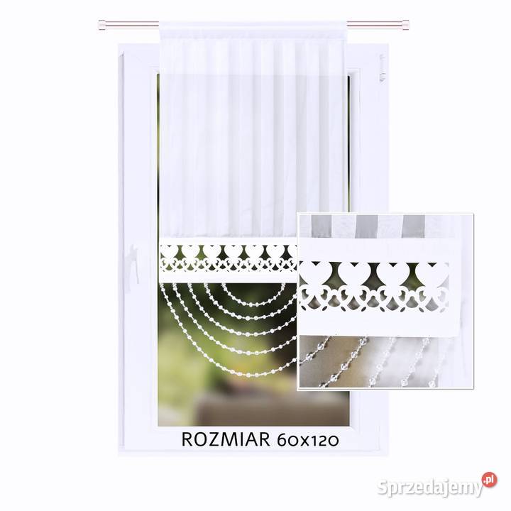 Panel 60x120 Ażury Ekrany Firany Firanki białe mazowieckie Radom