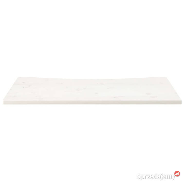 Blat biurka biały 100x60x25 lite drewno sosnowe Warszawa sprzedam