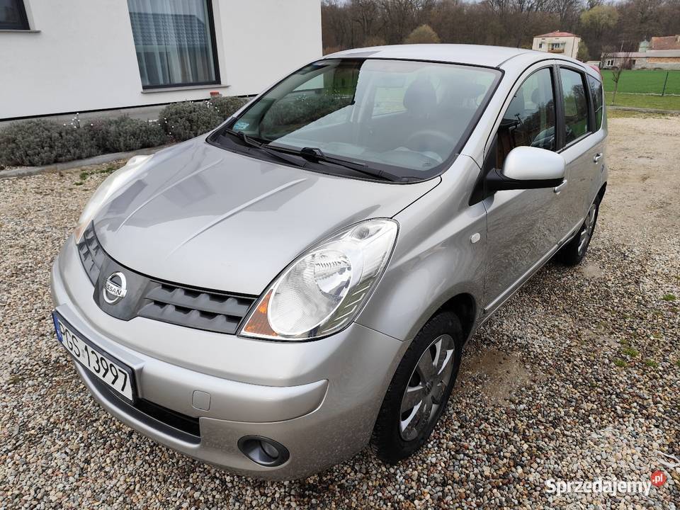 2008 Nissan Note 14 benzyna FILM szary Note