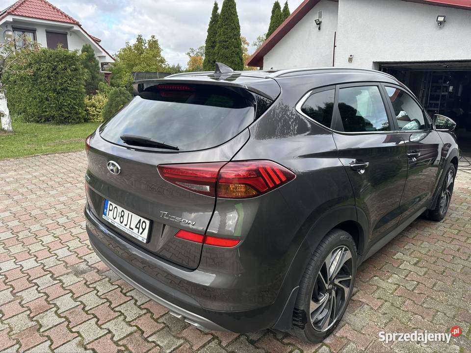 Hyundai Tucson 16 GDI 177 pierwszy właściciel SUV Śrem