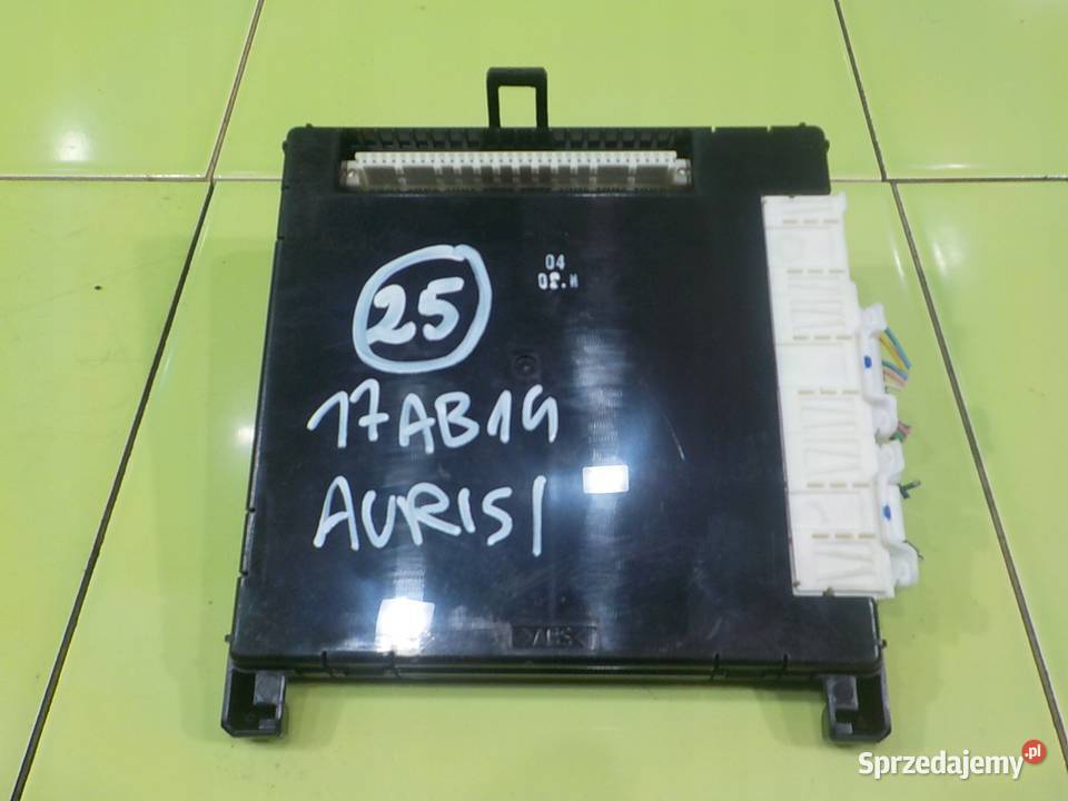 TOYOTA AURIS I LIFT 18 VVTI 11r HB 5D sterownik Wyposażenie elektryczne Suków