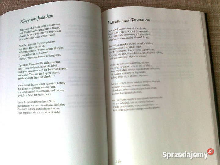 Rainer M Rilke PoezjeGedichte Unikat Proza i poezja Warszawa