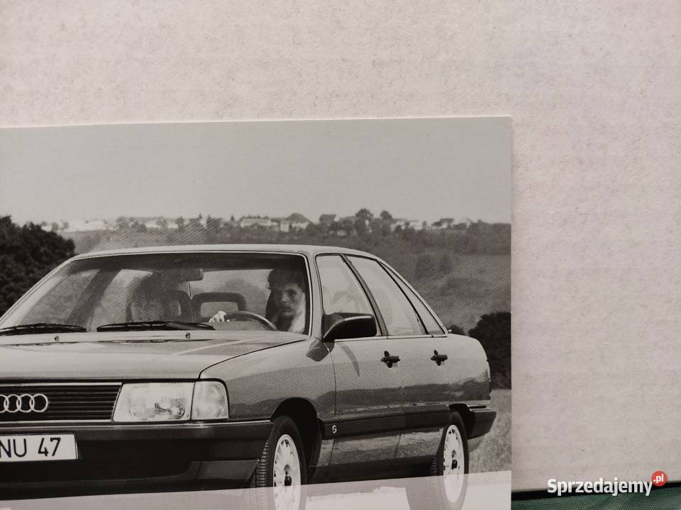 Pocztówka widokówka Audi 100 C3 quattro opolskie