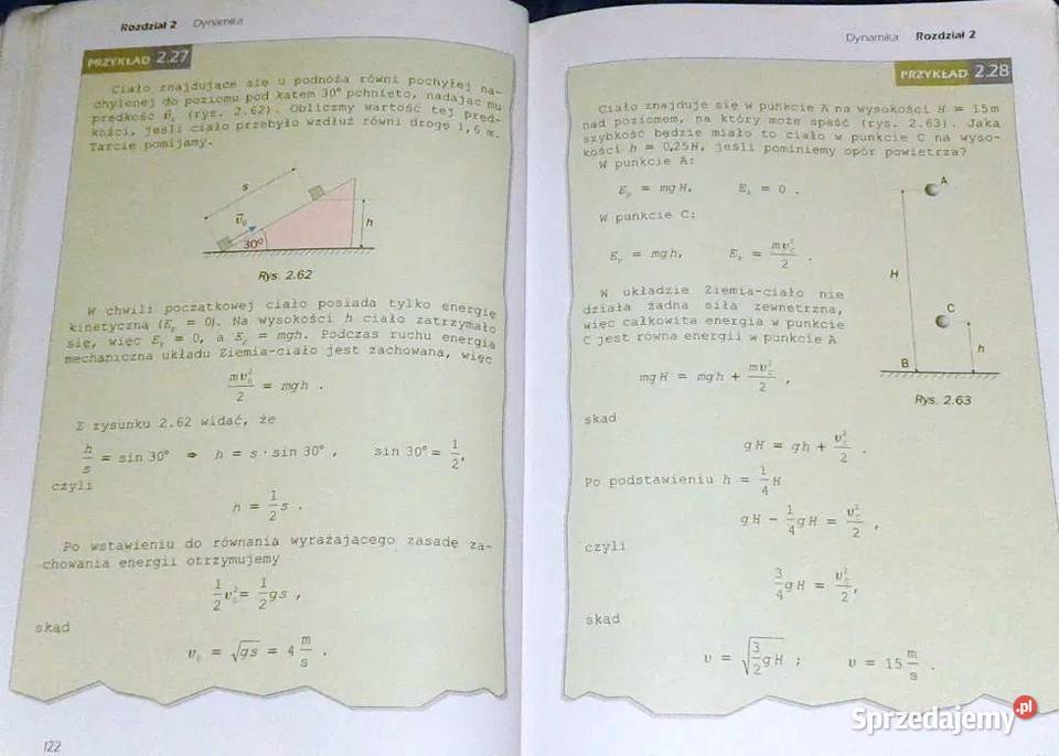 Fizyka szkół ponadgimnazjalnych Cz 1 J Salach Książki i Podręczniki Chełm