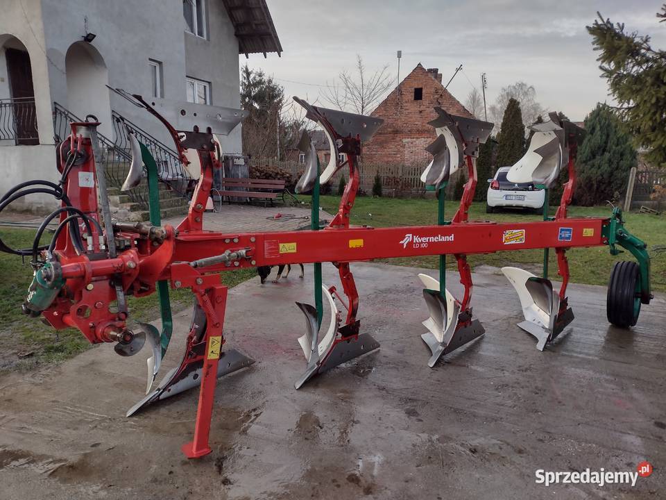 Pług obrotowy Kverneland LD 100 przedpłużki Sieradz