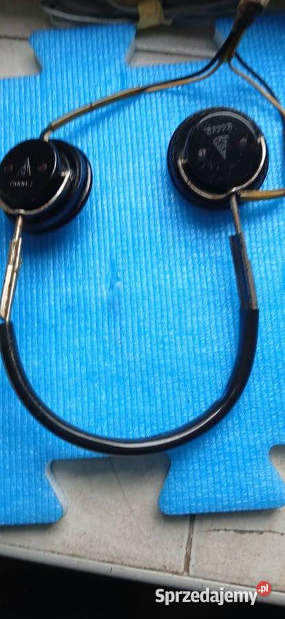 Stare polskie słuchawki radiowe detefon